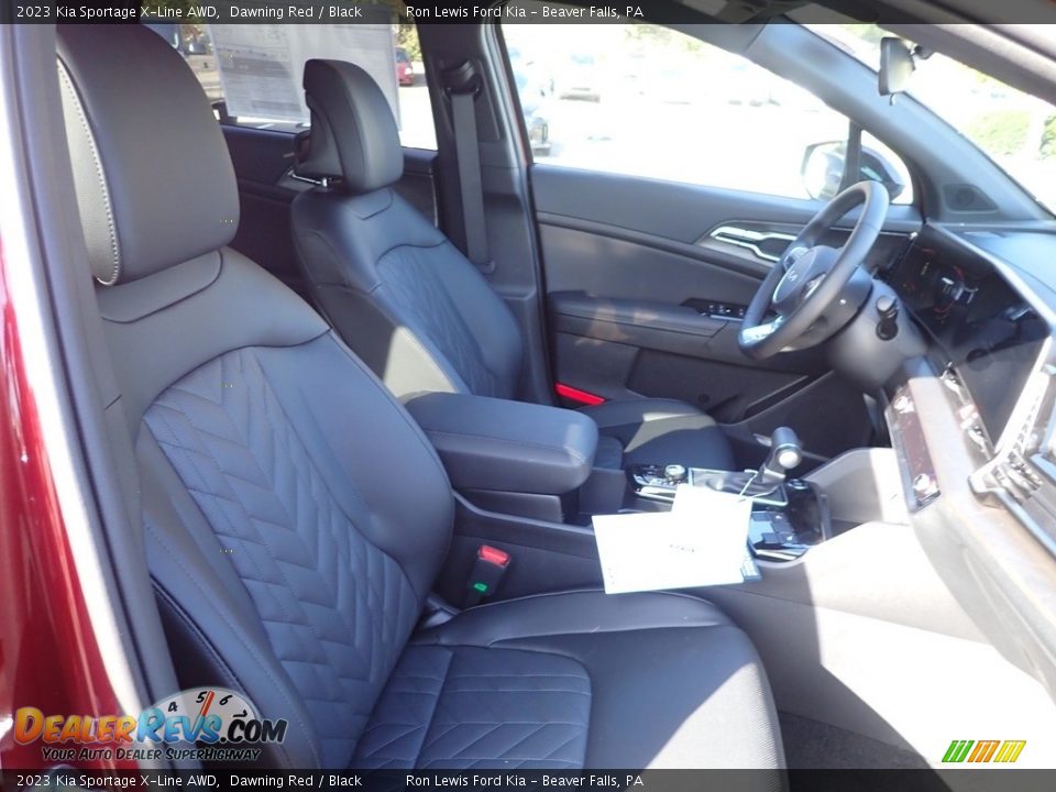 2023 Kia Sportage X-Line AWD Dawning Red / Black Photo #11