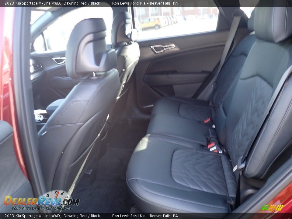 2023 Kia Sportage X-Line AWD Dawning Red / Black Photo #12