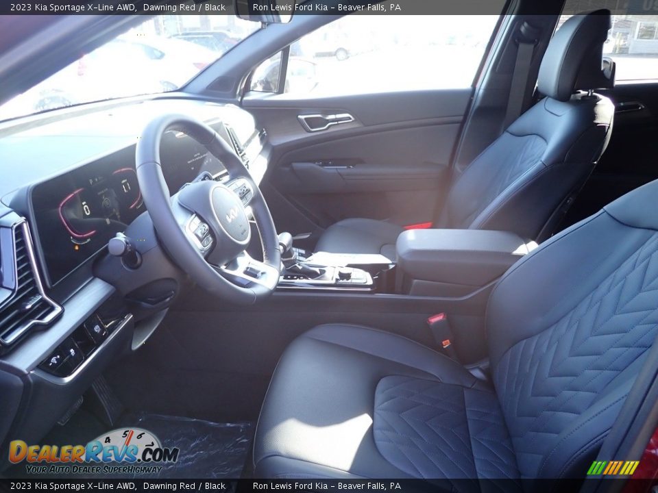 2023 Kia Sportage X-Line AWD Dawning Red / Black Photo #14