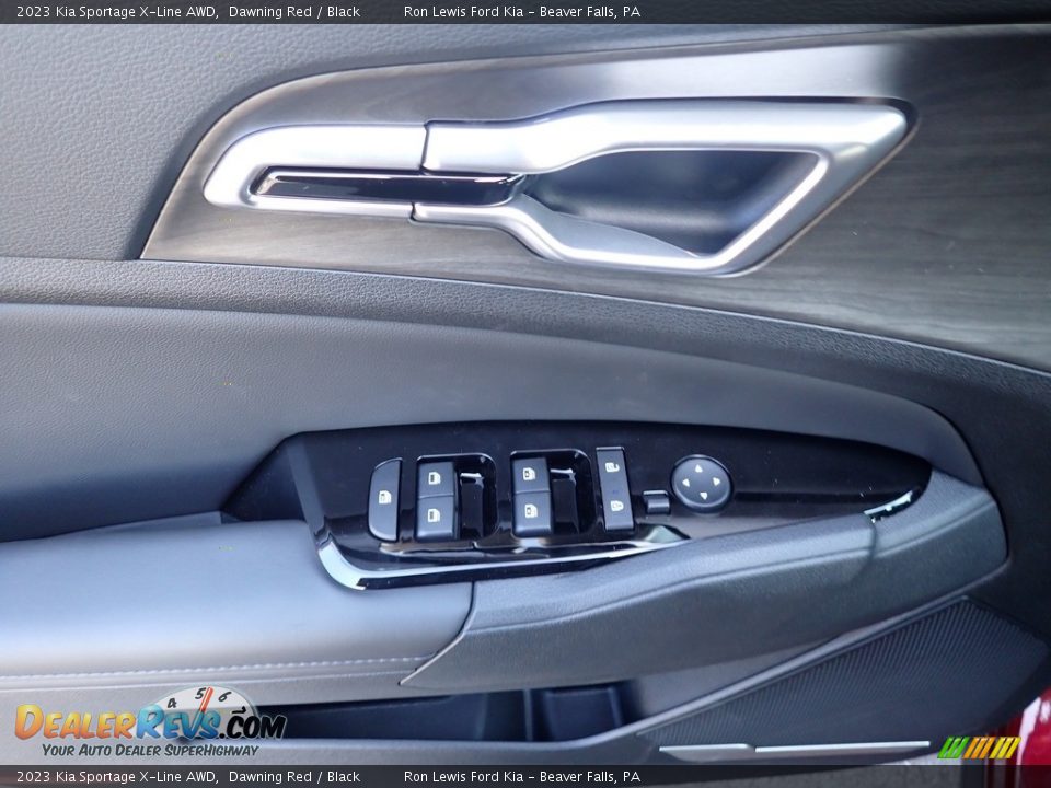 2023 Kia Sportage X-Line AWD Dawning Red / Black Photo #15