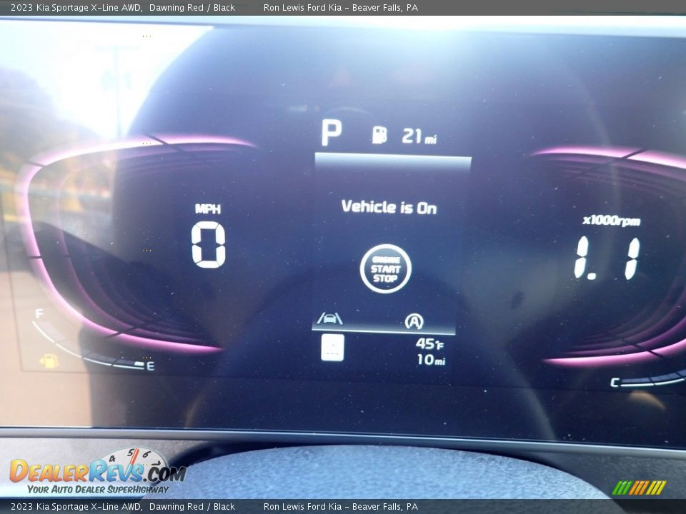 2023 Kia Sportage X-Line AWD Dawning Red / Black Photo #16