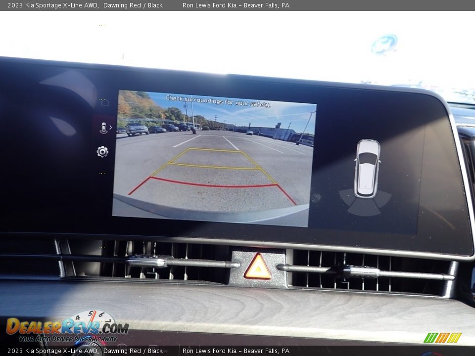2023 Kia Sportage X-Line AWD Dawning Red / Black Photo #18