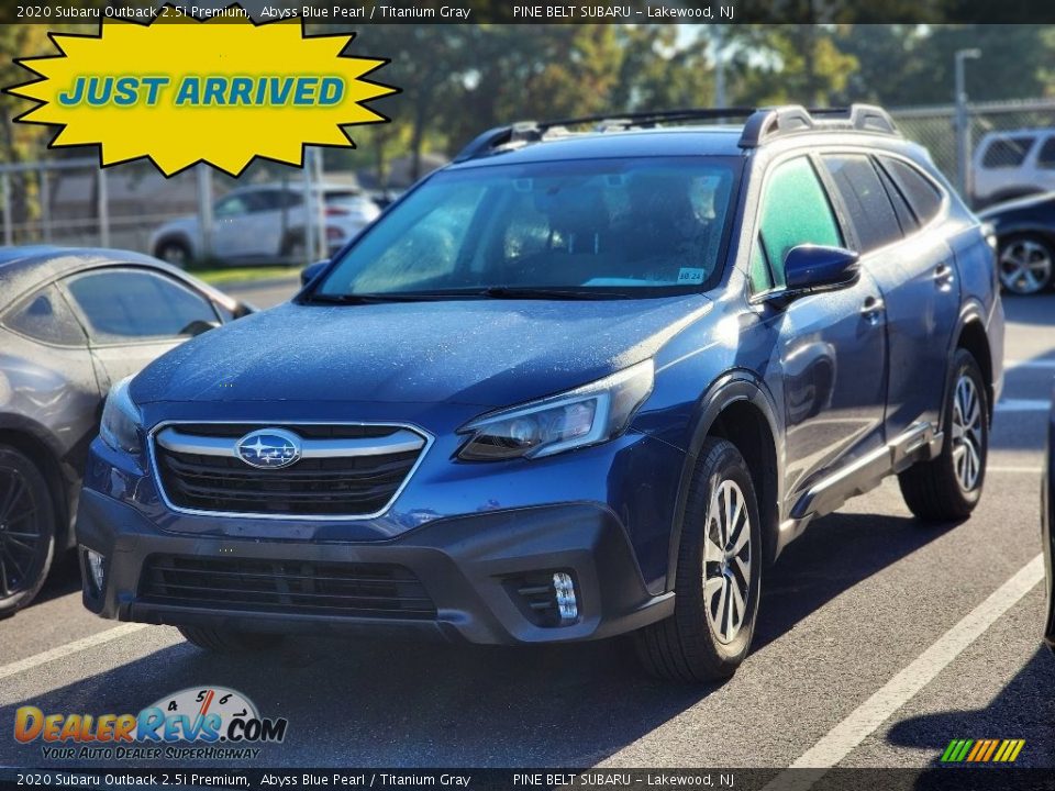 2020 Subaru Outback 2.5i Premium Abyss Blue Pearl / Titanium Gray Photo #1