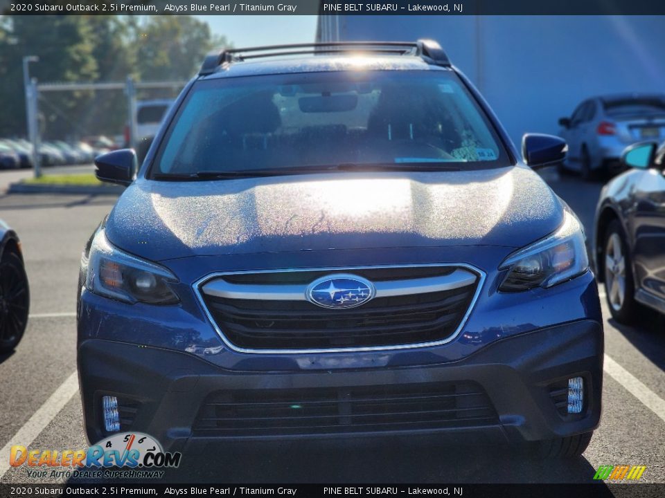 2020 Subaru Outback 2.5i Premium Abyss Blue Pearl / Titanium Gray Photo #3