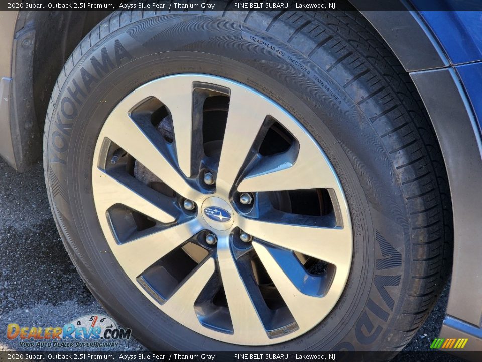 2020 Subaru Outback 2.5i Premium Abyss Blue Pearl / Titanium Gray Photo #5