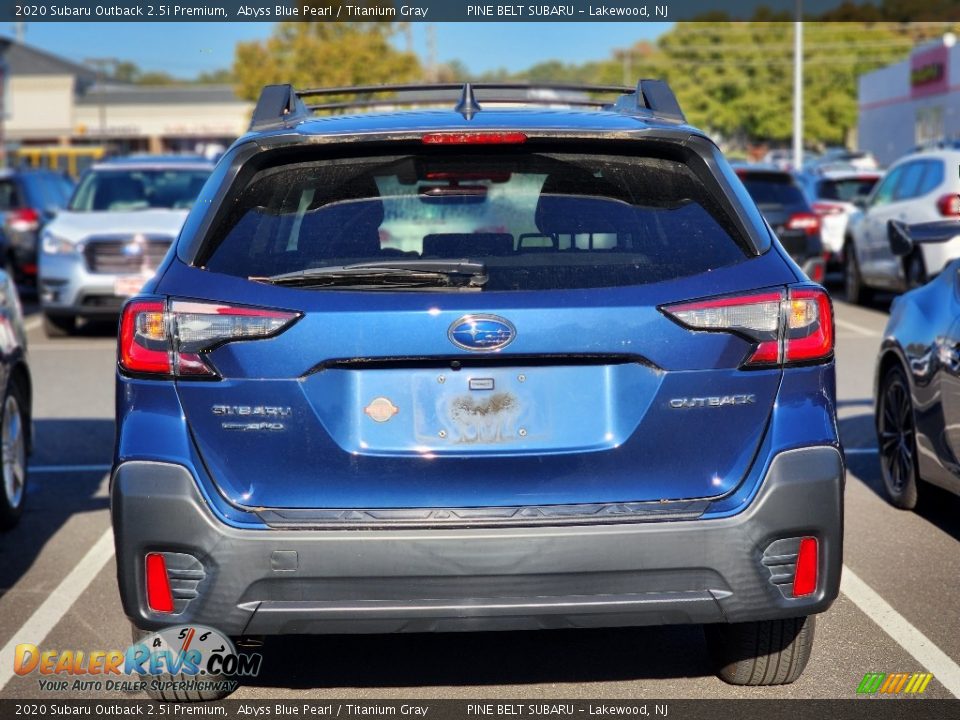 2020 Subaru Outback 2.5i Premium Abyss Blue Pearl / Titanium Gray Photo #7