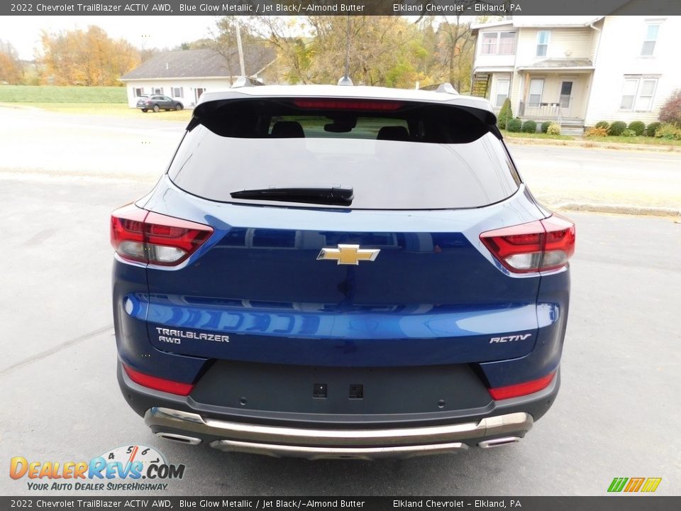 2022 Chevrolet TrailBlazer ACTIV AWD Blue Glow Metallic / Jet Black/­Almond Butter Photo #9