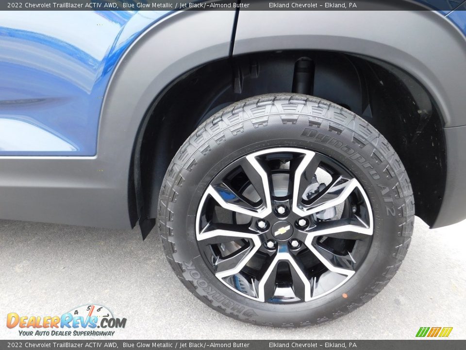 2022 Chevrolet TrailBlazer ACTIV AWD Blue Glow Metallic / Jet Black/­Almond Butter Photo #12