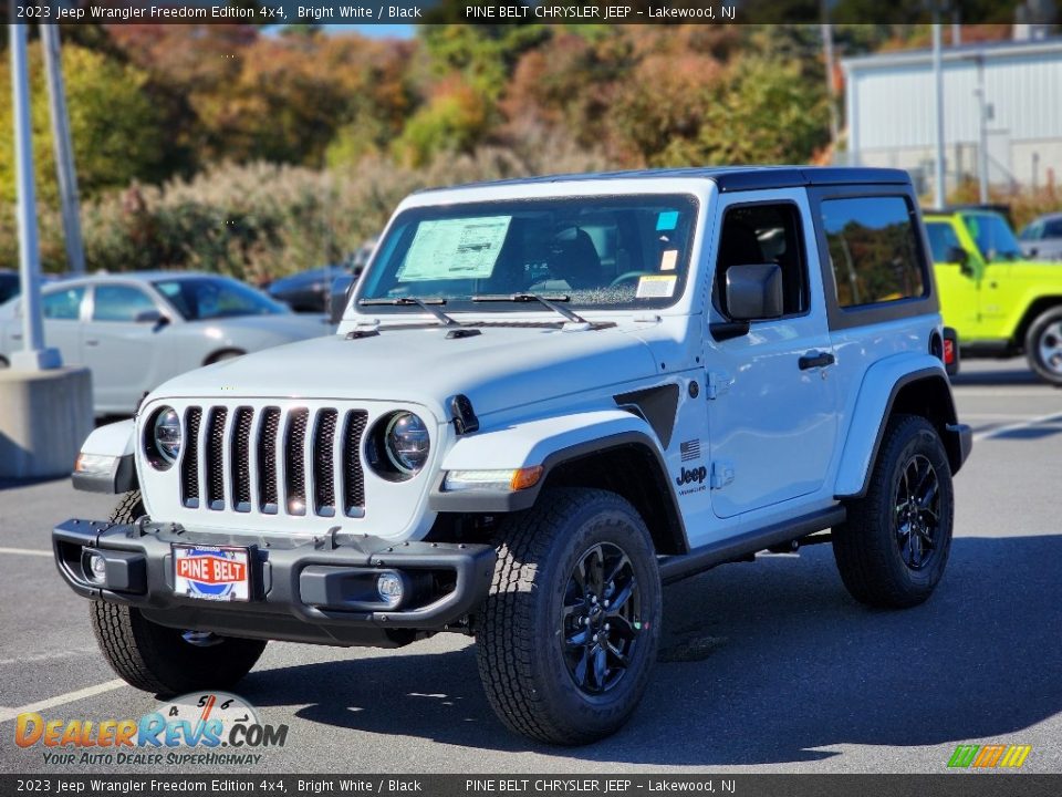 Front 3/4 View of 2023 Jeep Wrangler Freedom Edition 4x4 Photo #1