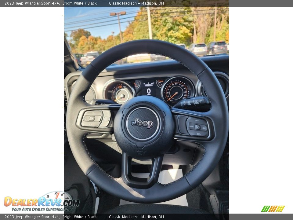 2023 Jeep Wrangler Sport 4x4 Bright White / Black Photo #5