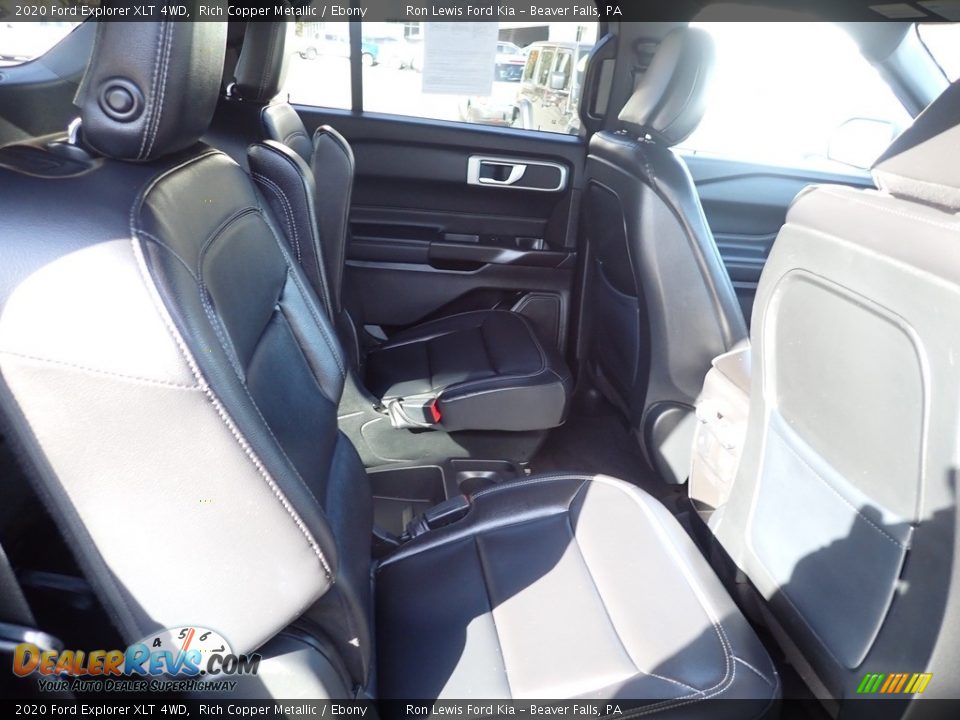 2020 Ford Explorer XLT 4WD Rich Copper Metallic / Ebony Photo #10