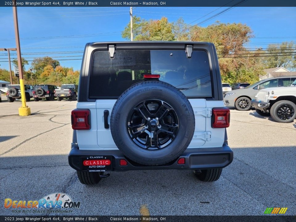 2023 Jeep Wrangler Sport 4x4 Bright White / Black Photo #10