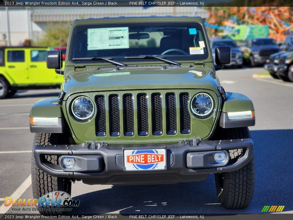 2023 Jeep Wrangler Freedom Edition 4x4 Sarge Green / Black Photo #2