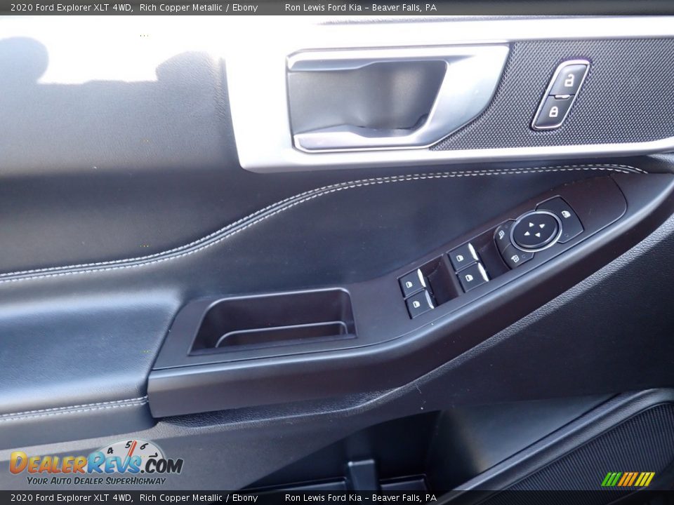 2020 Ford Explorer XLT 4WD Rich Copper Metallic / Ebony Photo #15