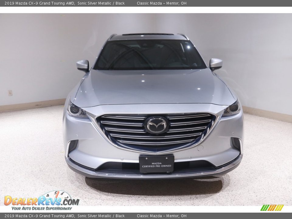 2019 Mazda CX-9 Grand Touring AWD Sonic Silver Metallic / Black Photo #2