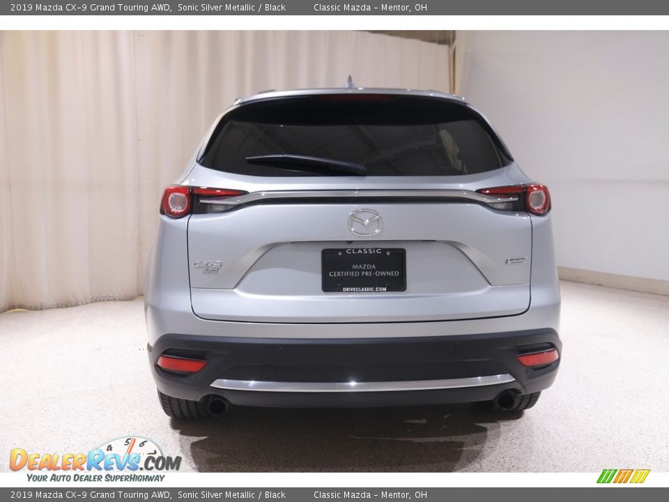 2019 Mazda CX-9 Grand Touring AWD Sonic Silver Metallic / Black Photo #20