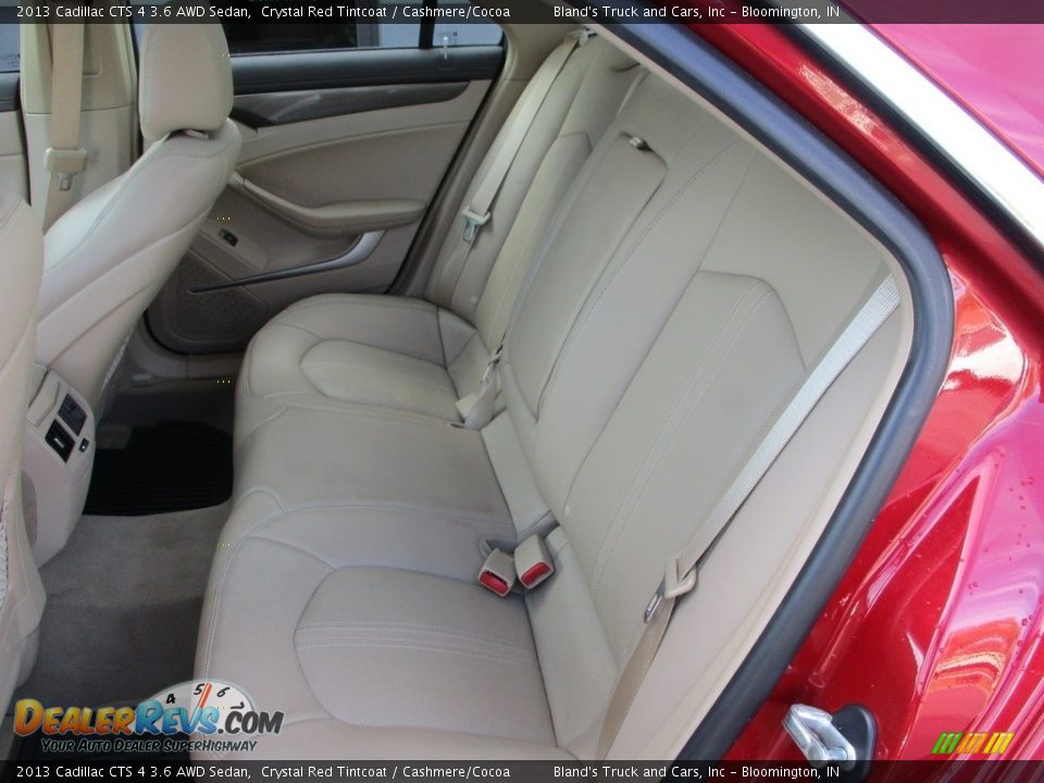 Rear Seat of 2013 Cadillac CTS 4 3.6 AWD Sedan Photo #8