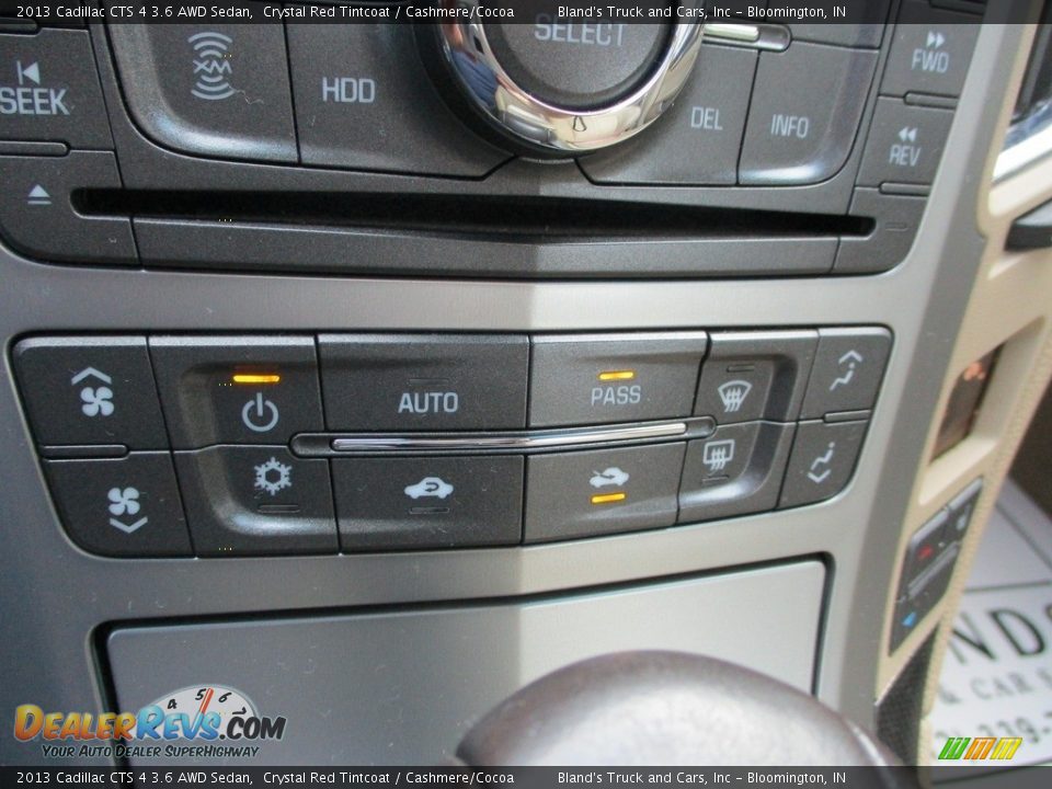 Controls of 2013 Cadillac CTS 4 3.6 AWD Sedan Photo #20