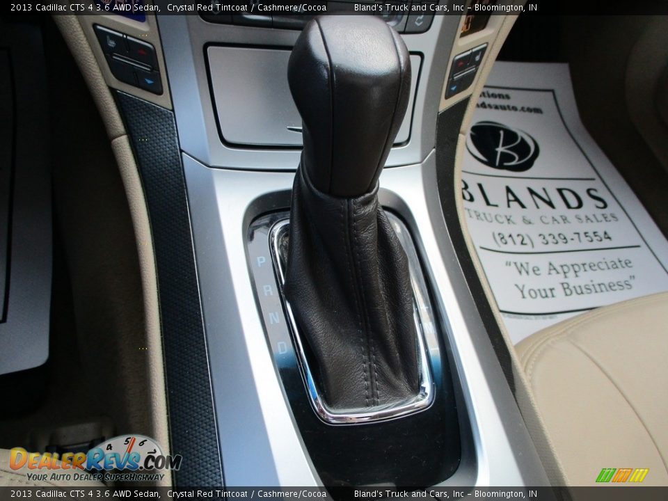 2013 Cadillac CTS 4 3.6 AWD Sedan Shifter Photo #22