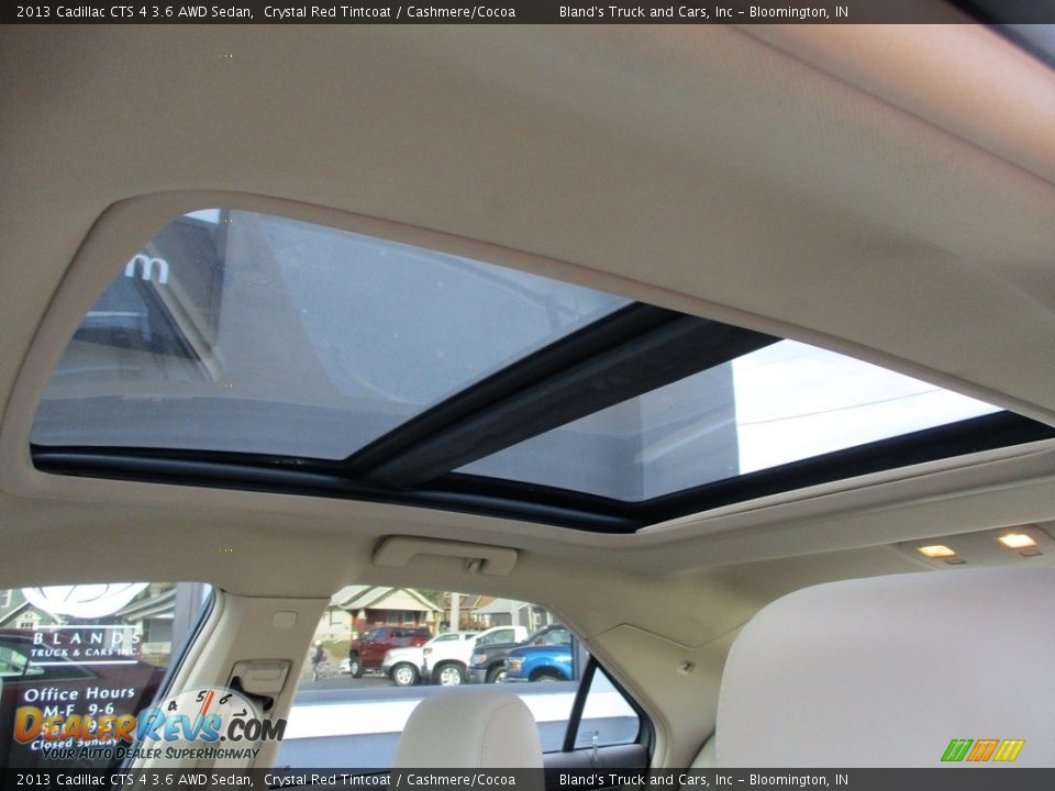 Sunroof of 2013 Cadillac CTS 4 3.6 AWD Sedan Photo #26