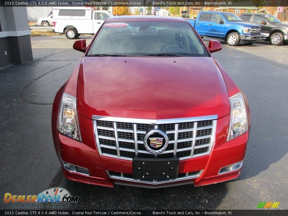 2013 Cadillac CTS 4 3.6 AWD Sedan Crystal Red Tintcoat / Cashmere/Cocoa Photo #27