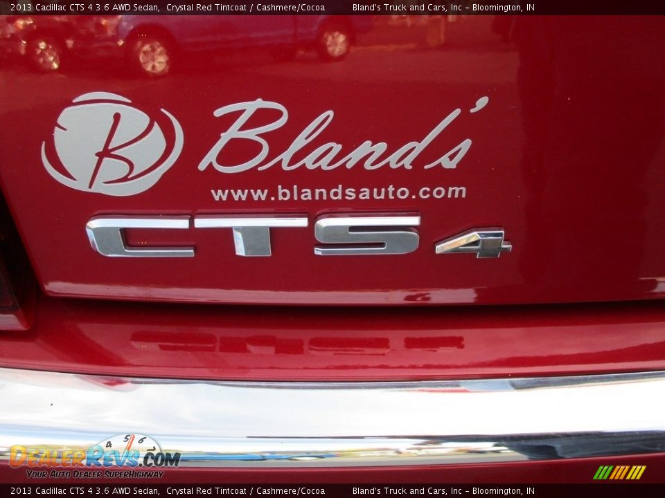 2013 Cadillac CTS 4 3.6 AWD Sedan Crystal Red Tintcoat / Cashmere/Cocoa Photo #31