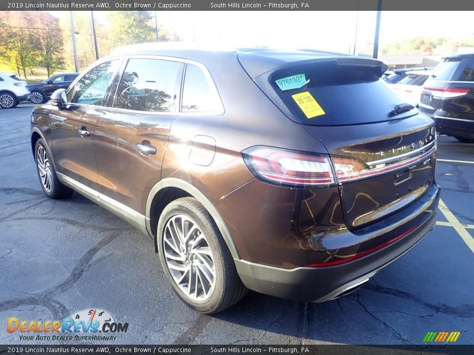 2019 Lincoln Nautilus Reserve AWD Ochre Brown / Cappuccino Photo #2