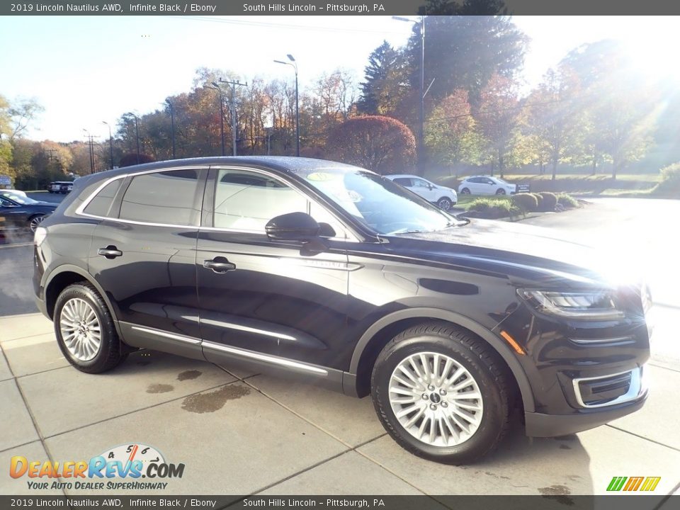 2019 Lincoln Nautilus AWD Infinite Black / Ebony Photo #7