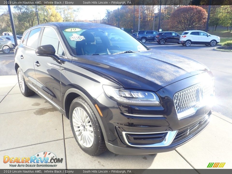 2019 Lincoln Nautilus AWD Infinite Black / Ebony Photo #8