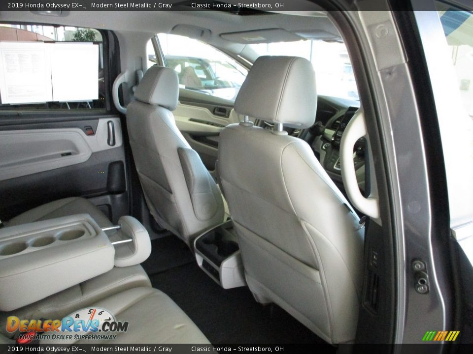 2019 Honda Odyssey EX-L Modern Steel Metallic / Gray Photo #18