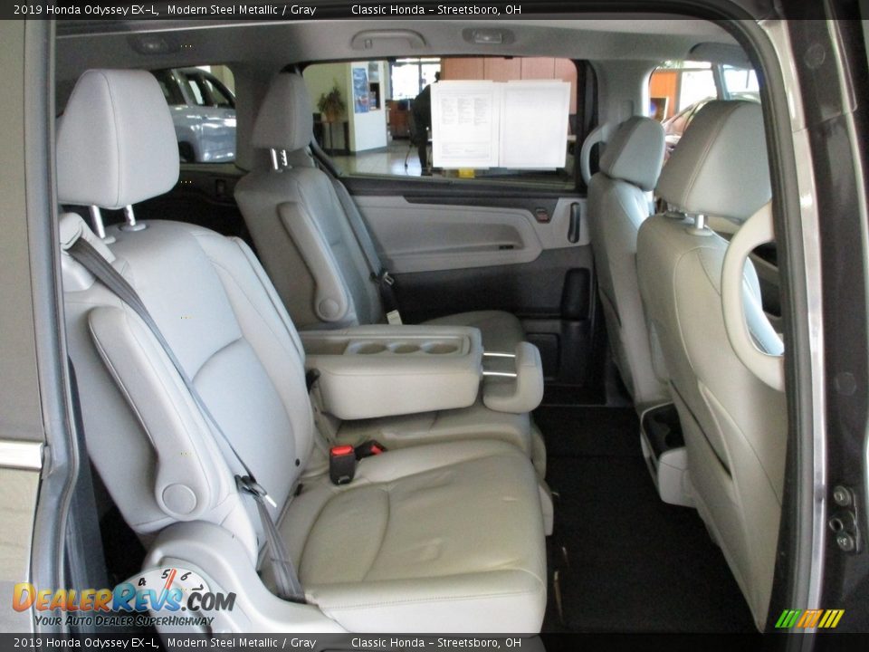 2019 Honda Odyssey EX-L Modern Steel Metallic / Gray Photo #19