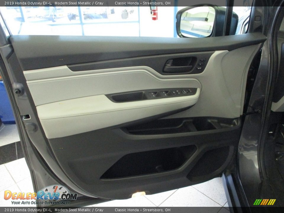 2019 Honda Odyssey EX-L Modern Steel Metallic / Gray Photo #26