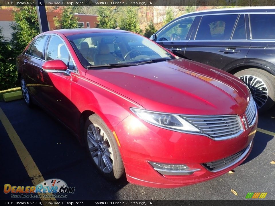 Front 3/4 View of 2016 Lincoln MKZ 2.0 Photo #4