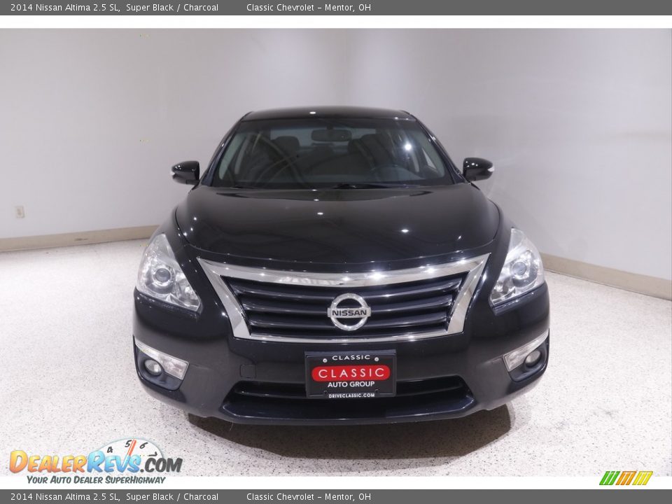 2014 Nissan Altima 2.5 SL Super Black / Charcoal Photo #2