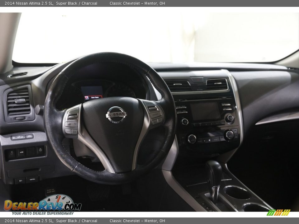 2014 Nissan Altima 2.5 SL Super Black / Charcoal Photo #6