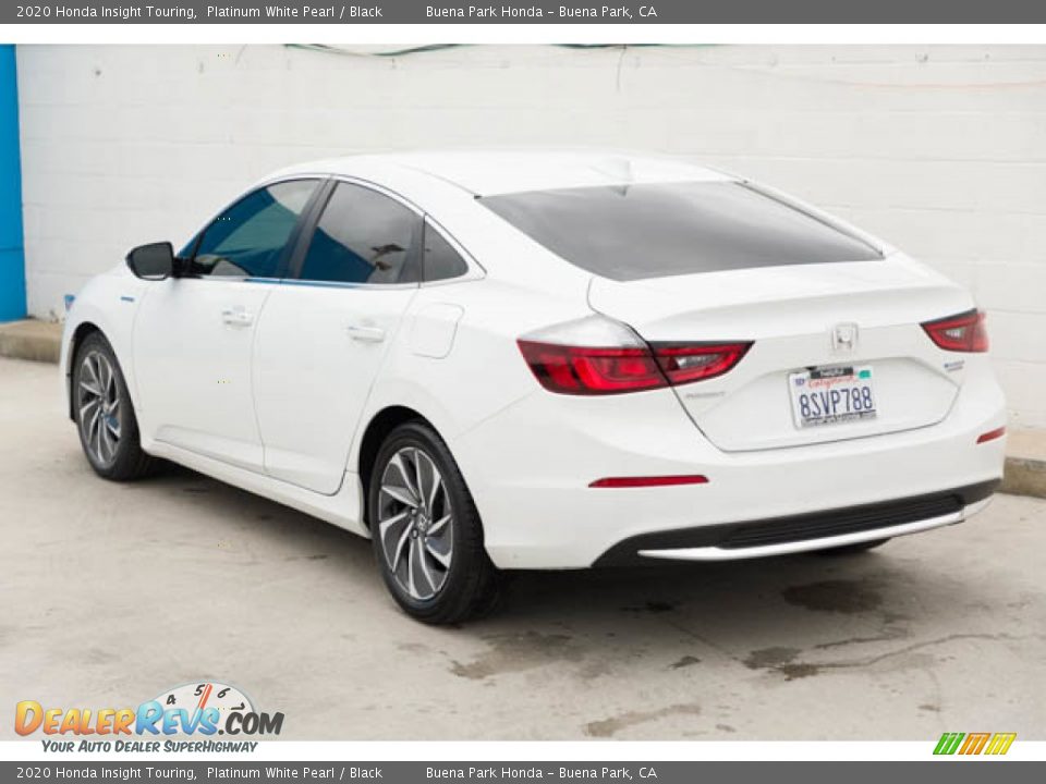 2020 Honda Insight Touring Platinum White Pearl / Black Photo #2