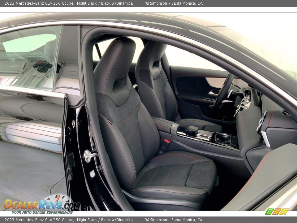 Front Seat of 2023 Mercedes-Benz CLA 250 Coupe Photo #5