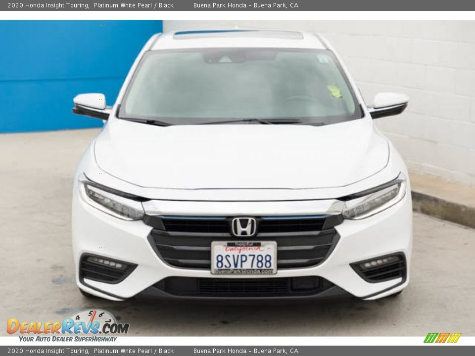 2020 Honda Insight Touring Platinum White Pearl / Black Photo #7