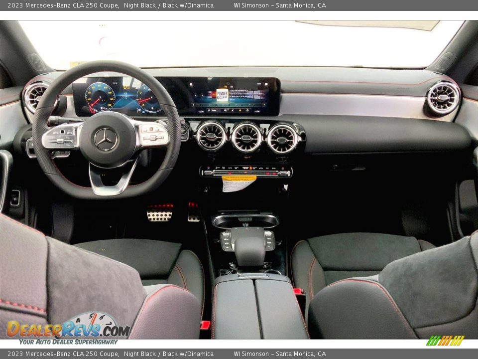 Dashboard of 2023 Mercedes-Benz CLA 250 Coupe Photo #6