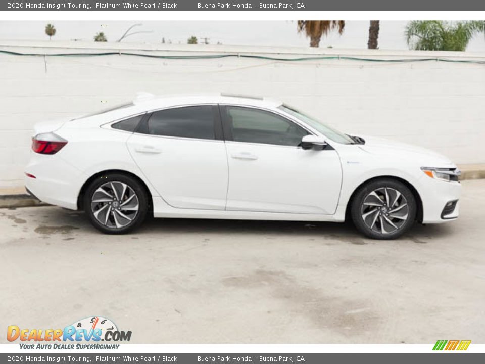 2020 Honda Insight Touring Platinum White Pearl / Black Photo #12