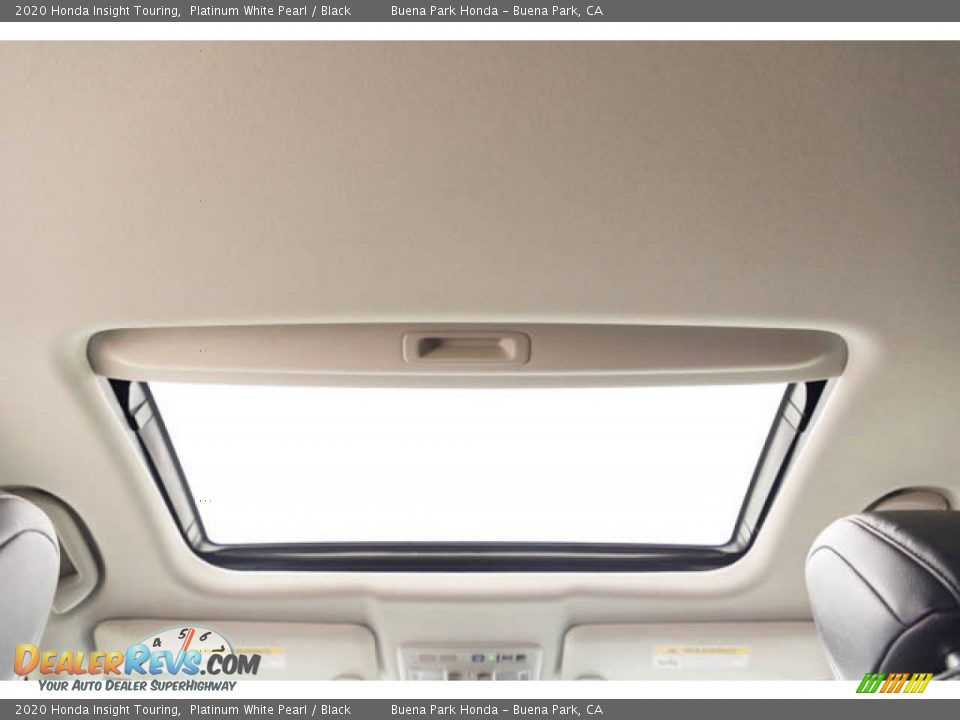 2020 Honda Insight Touring Platinum White Pearl / Black Photo #19