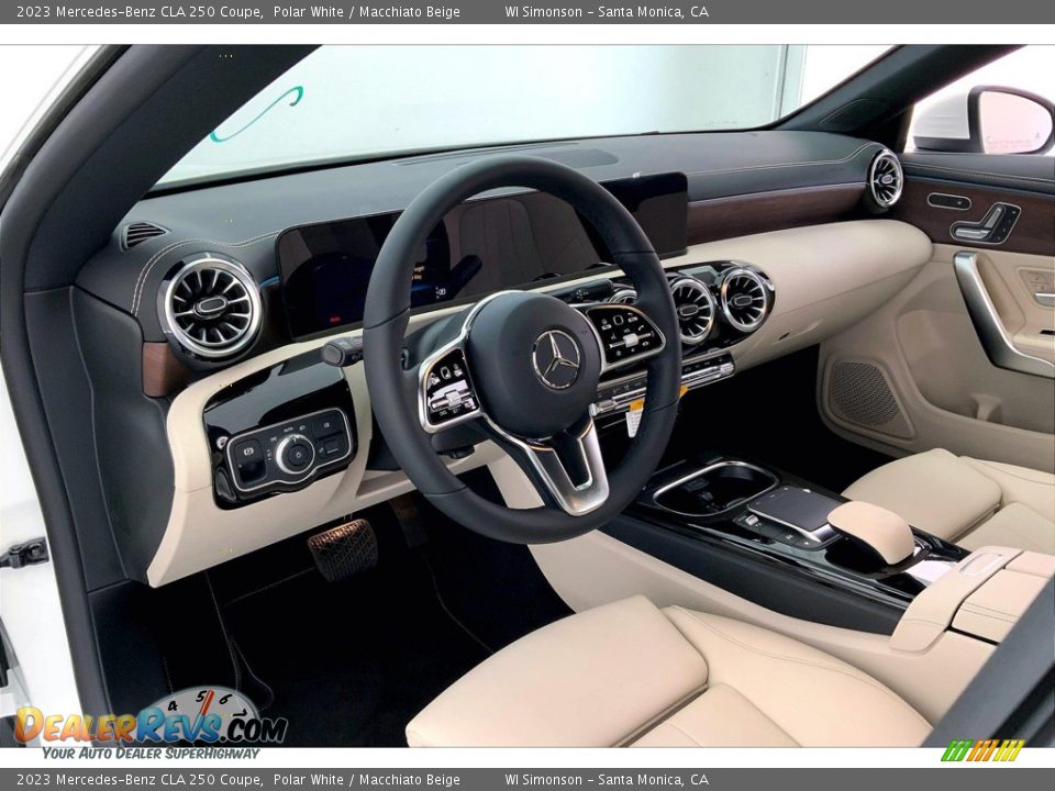 Dashboard of 2023 Mercedes-Benz CLA 250 Coupe Photo #4