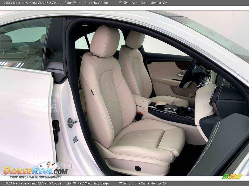 Macchiato Beige Interior - 2023 Mercedes-Benz CLA 250 Coupe Photo #5