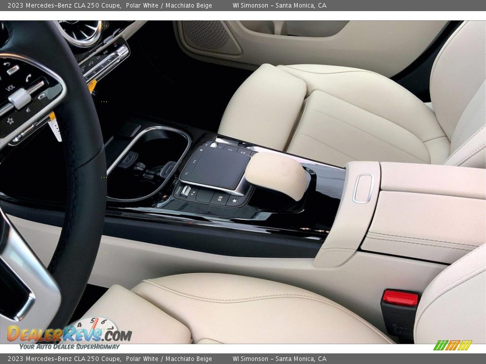 Front Seat of 2023 Mercedes-Benz CLA 250 Coupe Photo #8