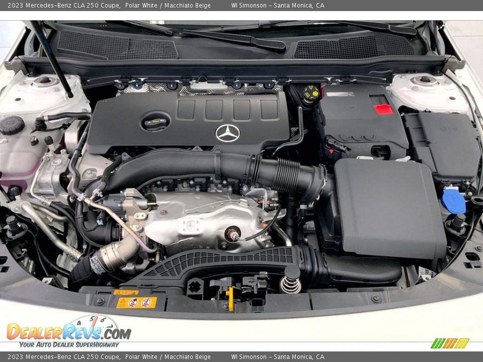 2023 Mercedes-Benz CLA 250 Coupe 2.0 Liter Turbocharged DOHC 16-Valve VVT 4 Cylinder Engine Photo #9