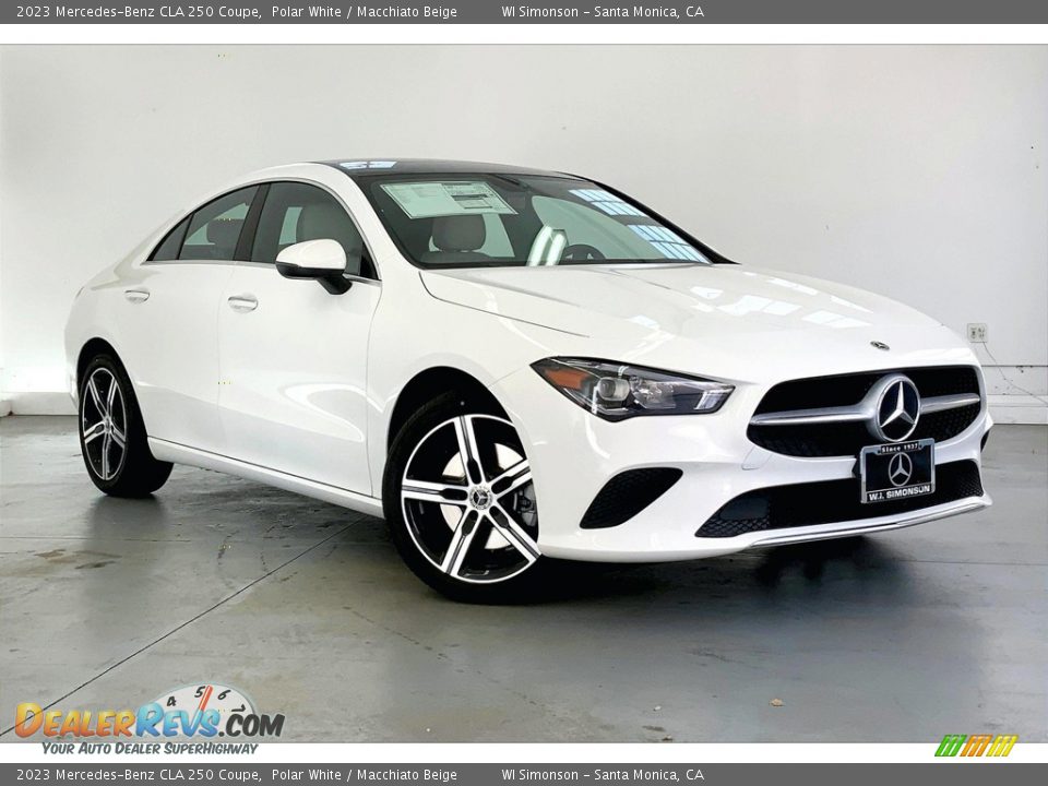 Front 3/4 View of 2023 Mercedes-Benz CLA 250 Coupe Photo #12