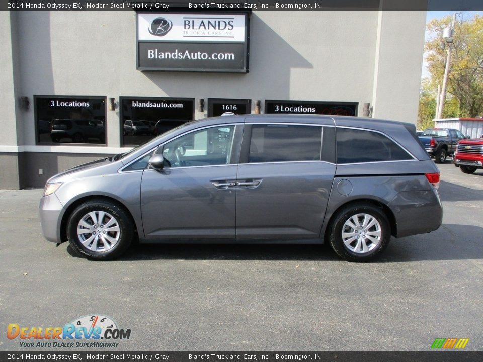 2014 Honda Odyssey EX Modern Steel Metallic / Gray Photo #1