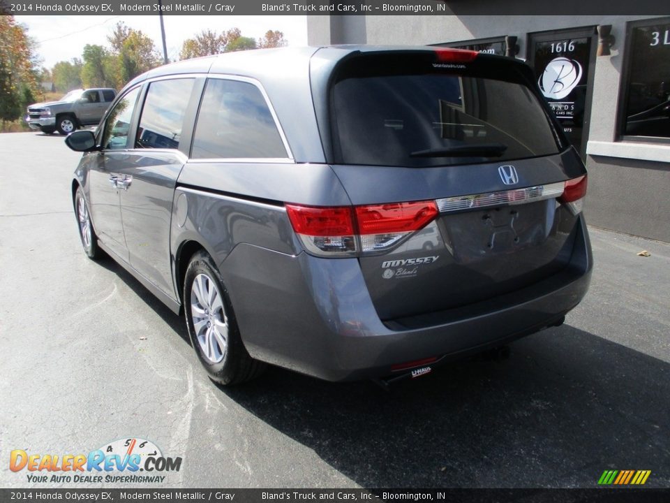 2014 Honda Odyssey EX Modern Steel Metallic / Gray Photo #3