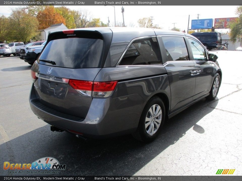 2014 Honda Odyssey EX Modern Steel Metallic / Gray Photo #4