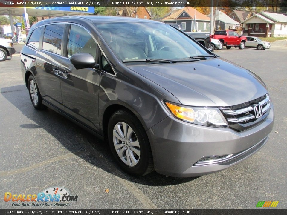 2014 Honda Odyssey EX Modern Steel Metallic / Gray Photo #5